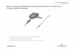 Product Data Sheet: Rosemount Bearing Temperature Sensors (Type … Rosemount Docum… · Rosemount Bearing Temperature Sensors (Type WEX 926) 2 Rosemount Bearing Temperature Sensors