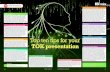 Top ten tips for your TOK presentation - · PDF fileYour TOK presentation is a real part of everybody else’s TOK learning. Most students present to an audience of their class members
