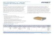 Surface Mount Multilayer Ceramic Chip Capacitors (SMD ... · PDF fileThe Electronics Industries Alliance (EIA) characterizes X7R dielectric as a Class II material. Components of this