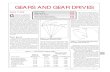 Gears & Gear Drives - Regal Power Transmission · PDF fileGEAR TYPES G ears are compact, positive-engagement, power transmission elements that determine ... GEARS AND GEAR DRIVES 2001