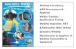 Welding Consultancy WPS Development & Approval Welder ... · PDF filetechnical TWI welding qualifications. ... training/qualification testing for many years, ... o Impact tests (Charpy)