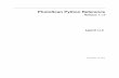 PhotoScan Python  · PDF file3 Python API Change Log 45 ... PhotoScan Python Reference, Release 1.1.0 Parameters ... Loads calibration from ﬁle. Parameters • path