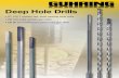 Deep Hole Drills - Guhring, Inc.media.guhring.com/catalogs/hbkbyevb0ee.pdf · The design features of this drill ... These precision deep hole drills have full solid carbide one-piece
