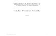 Ed.D. Project Guide - Premium Term  · PDF fileAssignment of the Doctoral Study Supervisory Committee ... 3 Introduction ...