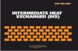 INTERMEDIATE HEAT EXCHANGER (IHX) - ASMEfiles.asme.org/Catalog/STLLC/PDF/33485.pdf · INTERMEDIATE HEAT EXCHANGER (IHX) ... of the Boiler and Pressure Vessel Code, ... standards that