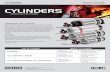 SUMMARY DATA SHEET CYLINDERS - Avon Protection · PDF fileCYLINDERS SUMMARY DATA SHEET CYLINDERS Standard and Fully Wrapped. COMPRESSED AIR CYLINDERS Avon Protection’s offering of