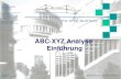 ABC-XYZ Analyse Einführung - uni-due.de · PDF fileM0000 ABC-XYZ Analyse 2 Kurze Definition der ABC-Analyse Die ABC-Analyse stellt eine einfache Methode der Materialklassifizierung