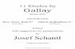 Edited - Arizona State Universityjqerics/Gallay-11-horn-etudes.pdf · 11 Etudes by Gallay, edited by Schantl–Ericson 11 Etudes by Gallay from the Edited with suggestions for transpositions