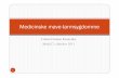 Medicinske mave-tarmsygdomme - esdhweb.ucl.dkesdhweb.ucl.dk/130633.Medicinske mave-tarmsygdomme 310.pdf · Kronisk og akut Årsager: ... Epidemiologi 0,4 promille i DK, hyppigere