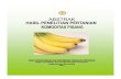 ABSTRAK HASIL PENELITIAN PERTANIANpustaka.litbang.pertanian.go.id/abstrak/pisang.pdf · Pada pisang yang matang diamati kadar air, kelunakan, ... laju pemasakan buah pada penyimpanan