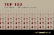 Top 100 Sales Influencers TOP 100 · PDF fileConcept ... Top 100 Sales Influencers ... sales teams use social media marketing and social selling to boost
