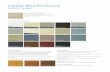Weatherboard Colour Chart · PDF fileAll painted colours are available in a smooth finish for ... Supplied in colours to match and complement Cedral range. ... Weatherboard_Colour_Chart_Page6