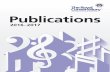 Publications - Homepage | The Royal Conservatory of Music · PDF filePublications 2016–2017 The Royal Conservatory of Music is one of the largest and most respected music education
