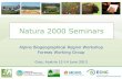 Natura 2000 Seminars - European Commissionec.europa.eu/.../platform/documents/alpine-workshop-forests-working... · Workshop, meeting, leaflet. 2. ... Perform education and awareness