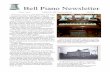 Bell Piano Newsletter - Electric Scotland piano news 1a.pdf · Bell Piano Newsletter ... and sheet music. Overall the Bell Company produced every- ... - There were no weather and