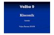 Kiseonik Vujica Sarenac - grf.bg.ac.rsvladana/files/Kiseonik Vujica Sarenac.pdf · Vinklerova metoda (Winkler) 2. Elektrometrijska metoda. Vinklerova metoda