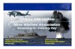 industry day - OPNAV N95 Update Mine Warfare · PDF fileOPNAV N95 Update Mine Warfare Association ... • Navy is working two different budgets ... – Wide area coverage weapons with