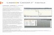 ® CAESAR II® -Interface - · PDF fileCADISON® CAESAR II® -Interface Stress Calculation of Pipelines In project planning, integral planning systems with components specialised in