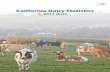 California California Dairy Statistics 2011 Data Dairy ... · PDF fileDairy Statistics California 2010 Data2010 Data California Dairy Statistics 2011 Data