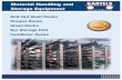 Material Handling and Storage Equipment - · PDF fileMaterial Handling and Storage Equipment Roll-Out Shelf Racks Drawer Racks ... a small workshop only simple manual transporting