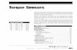 FTQ 2006 Cover - PCB Piezotronics, Inc.: Sensors to ... · PDF filePCB Piezotronics, Inc. Toll-Free in USA 888-684-0004 716-684-0001 4.1-----Torque Sensors Torque sensors manufactured