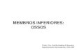 MEMBROS INFERIORES: OSSOS -   · PDF fileMEMBROS INFERIORES: OSSOS Profa. Dra. Cecília Helena A Gouveia Departamento de Anatomia, ICB-USP