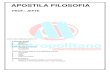 APOSTILA FILOSOFIA - metropolitano-go.com.br · PDF fileAPOSTILA FILOSOFIA . ... Os pré-socráticos são também conhecidos como filósofos da natureza, e essa primeira fase ... mítica