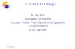 2 CANDU Design -  · PDF file2: CANDU Design B. Rouben ... Differences are primarily in the reactor core design. ... 2015 January 8. Different Enrichment Options