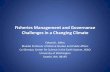 Fisheries Management and Governance Challenges in a ... · PDF fileFisheries Management and Governance Challenges in a Changing Climate Edward L. Miles Bloedel Professor of Marine