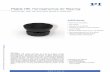 PIglide HB: Hemispherical Air Bearing Stage - PI · PDF file©2015 PI (Physik Instrumente) L.P. Subject to change w/o notice. Ju ly 2015_r 5 Contact: air@pi-usa.us A-65X Series Clean