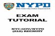 DO NOT OPEN THIS BOOKLET UNTIL THE SIGNAL IS · PDF fileNYPD EXAM - TUTORIAL WEEK 1 YOU MAY NOT LOOK BACK AT THE PHOTOGRAPH Answer questions 1 through 13 based on the photograph you