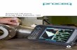 Advanced Ultrasonic Proceq Flaw Detector 100 · PDF fileAdvanced Ultrasonic Proceq Flaw Detector 100 ... Proceq’s advanced ultrasonic flaw detector offers technicians an extremely