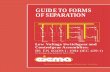 GUIDE TO FORMS OF SEPARATION - r-d- · PDF fileLow Voltage Switchgear and Controlgear Assemblies: BS EN 60439-1: 1994 (IEC 439-1) Including Amendment No1: 1995 GUIDE TO FORMS OF SEPARATION
