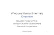 Windows Kernel Internals Overview - TuxFamily dev/doc...Windows Kernel Internals Overview David B. Probert, Ph.D. ... Windows Kernel Internals. Projects. Device Drivers and Registry