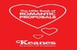 The Little Book of ROMANTIC PROPOSAL S - · PDF fileNow go pop the question! Help is at Hand ... The Keanes’ Little Book of Romantic Proposals promises (‘til death do you part)