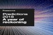 Predictions 2018 A year of reckoning - go. · PDF fileFORRESTER.COM/PREDICTIONS 2 The digital crisis 20% of CEOs will fail to act on digital transformation and put their firms at risk.