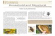 Household and Structural - Purdue Extension Entomology · PDF fileHousehold and Structural ... chemicals to firewood for pest control because of the pos-sibility of harmful fumes being