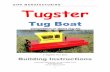 ZIPP MANUFACTURING Tugster - · PDF file1 ZIPP MANUFACTURING Tugster Tug Boat Competition or Sport Tug Kit A Zippkits R/C Boat Building Instructions 2016 JMP Hobby Group – St. Paul,