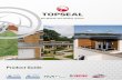 Product Guide - GRP Roofing | Flat Roof | · PDF file4 Topseal Product Guide Topseal Product Guide 5 APPROVED INSTALLERS EXAMPLE OF A TYPICAL TOPSEAL WARM ROOF The Topseal systems