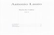 Lauro 8.pdf · Antonio Lauro Works for Guitar Vol 8 La Gatíca ... Valse Venezolano A María Luisa - 120.192 1/2 v Ossia 22 Antonio Lauro ... Antonio Lauro, ...