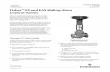 Fisher™ ES and EAS Sliding-Stem Control Valves - · PDF file Fisher™ ES and EAS Sliding-Stem Control Valves Fisher ES and EAS general-purpose control valves (figures 1 and 2) are