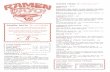 RAMEN DAYO! ラーメンだよ！ramendayo.com/menu/Ramen Dayo - Menu.pdf · RAMEN MENU ラーメンメニュー TONKOTSU - £7.5 豚骨ラーメン RAMEN DAYO’s rich, creamy 20-hour