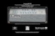 Ampeg SVT-VR - Universal Audiomedia.uaudio.com/support/downloads/Ampeg_SVTVR_Manual.pdf · Ampeg SVT-VR Physically Modeled Bass Amp, Speaker Simulation and FX Rack Chest-Pounding