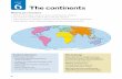 6 The continents - WorldArcStudiorichmond-elt/files/EssentialGeographyandHistoryS… · 6 The continents UNIT What do you remember? ... • Learn some techniques to memorize information