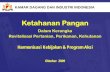 Ketahanan Pangan - Kadin Indonesia SUMMIT-Bahan Komisi... · Ketahanan Pangan Harmonisasi Kebijakan & Program Aksi Oktober 2009. KAMAR DAGANG DAN INDUSTRI INDONESIA. Dalam Kerangka