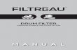LOW MAINTENANCE PRE-FILTER SYSTEM - · PDF file6 FUNCTION The Filtreau Drum Filter is a low maintenance pre-filter system that provides healthy, clear water, without the user having