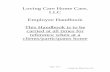 Employee Manual - Loving Care Home Care , LLC - …lovingcarehomecare.com/employee/employeemanual.pdf · Page 1 of 21 Loving Care Home Care, LLC Loving Care Home Care, LLC Employee
