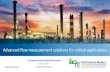 Advanced flow measurement solutions for critical applications · PDF fileAdvanced flow measurement solutions for critical applications AUTOMATION INSTRUMENTATION SUMMIT July, 5-6,