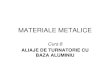 MATERIALE METALICE I - sim.utcluj.ro Metalice 8.pdf · materiale metalice curs 8 aliaje de turnatorie cu baza aluminiu . aliaje de turnatorie al ...