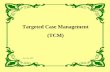 Targeted Case Management (TCM) - · PDF fileWhy Is This Important? Maintaining TCM revenue is critical for DMHAS state-operated and private nonprofit providers in mitigating potential
